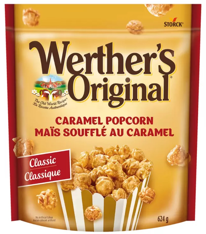 Werther's Original Caramel Popcorn, 624g